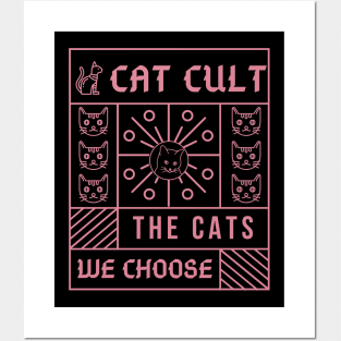 Cat Cult Posters and Art